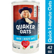 Quaker Quick 1 Minuto Avena Avena 42 oz