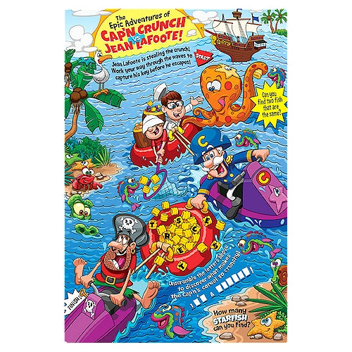 Cap'n Crunch Sweetened Corn & Oat Cereal 12.6 Oz