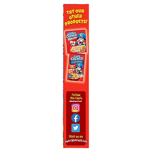 Cap'n Crunch Sweetened Corn & Oat Cereal 12.6 Oz