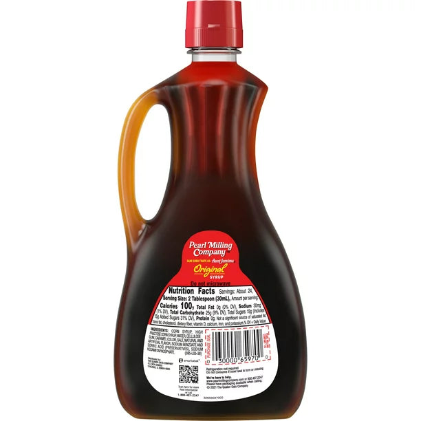 Pearl Milling Company Original Syrup 24 fl oz Bottle