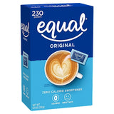 Equal Original Zero Calorie Sweetener 230 unidades 8.1 oz