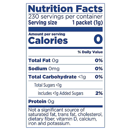 Equal Original Zero Calorie Sweetener 230 unidades 8.1 oz