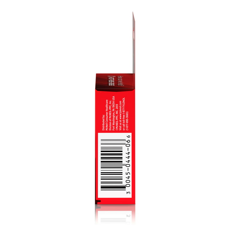 Tylenol Extra Strength 500 mg Acetaminophen Caplets Travel Size 6 Ct