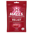 Gotas de mentol con sabor a cereza Halls Relief, 30 unidades