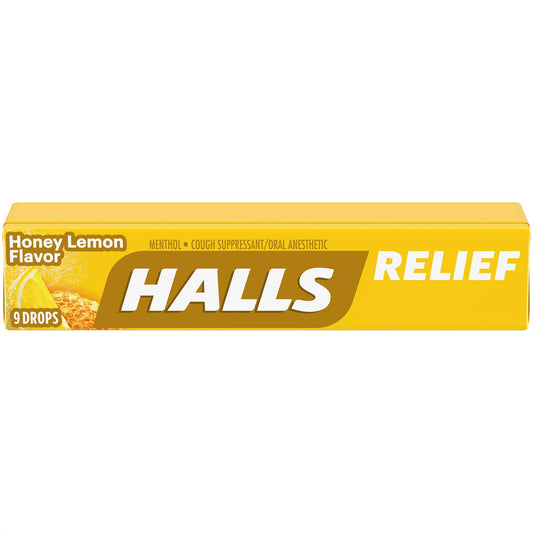 HALLS Gotas para la Tos con Miel y Limón 9 Gotas