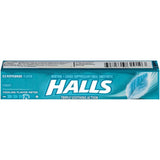 HALLS Pastillas para la tos con sabor a menta helada, 9 unidades