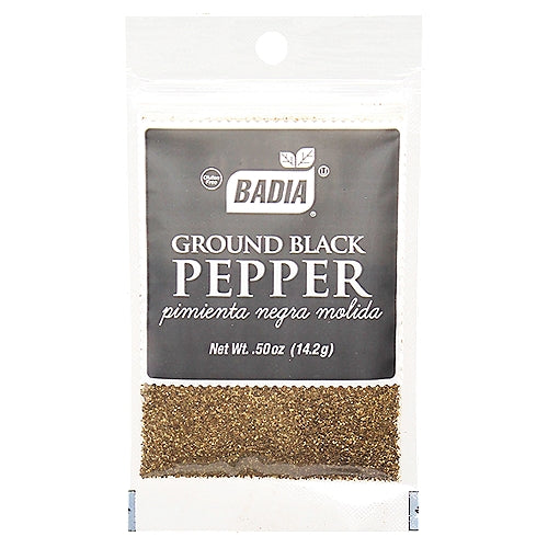 Badia Pimienta Negra Molida 0.5 oz