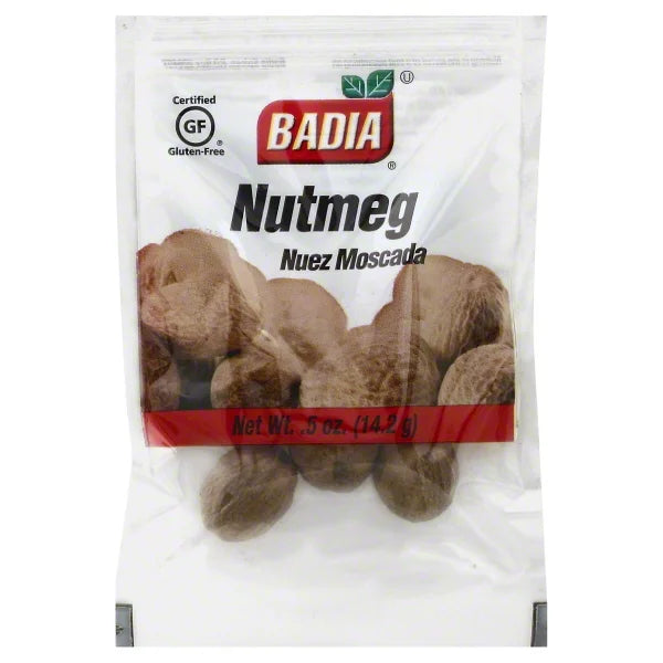 Badia Nutmeg Whole Bottle