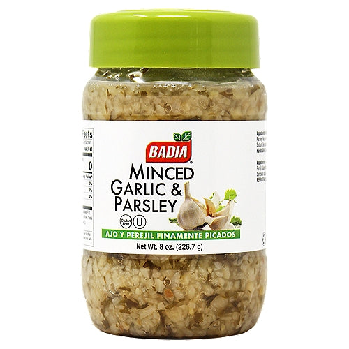 Badia Minced Garlic & Parsley 8 oz