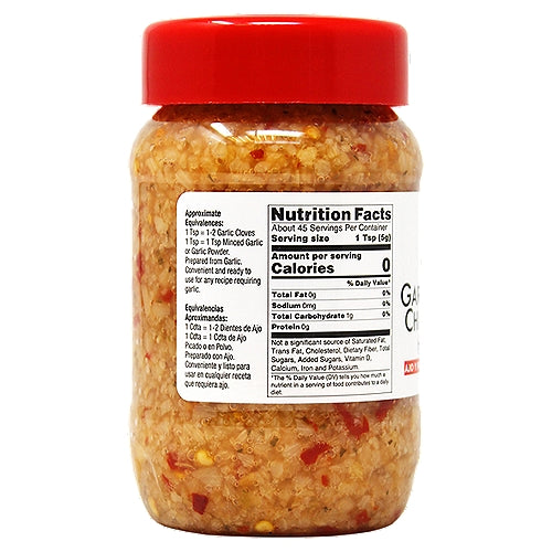 Badia Minced Garlic & Red Chili Pepper 8 oz