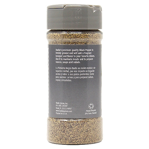 Badia Black Pepper Ground 2 oz