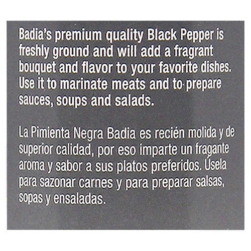Badia Black Pepper Ground 2 oz