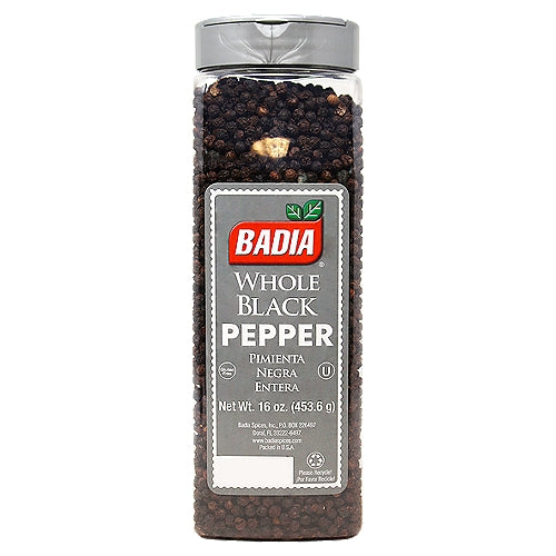 Badia Pimienta Negra Entera 16 oz