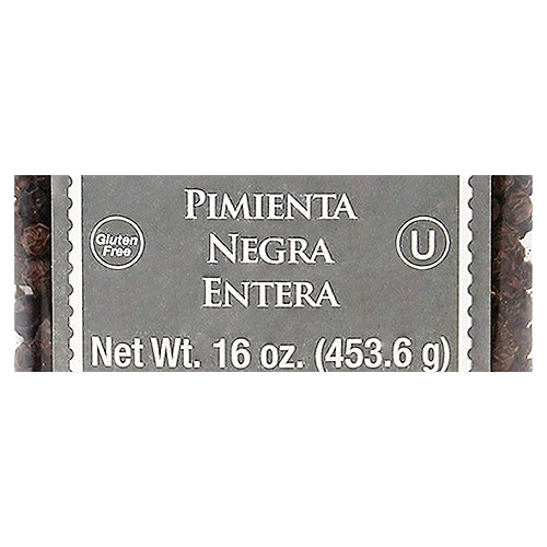 Badia Pimienta Negra Entera 16 oz
