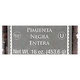 Badia Pimienta Negra Entera 16 oz