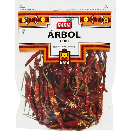 Chile Badia Arbol 3 oz