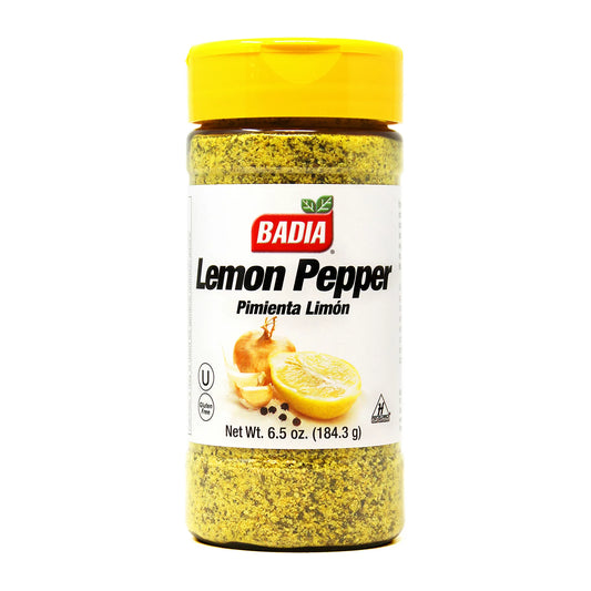 Badia Lemon Pepper Seasoning 6.5 oz