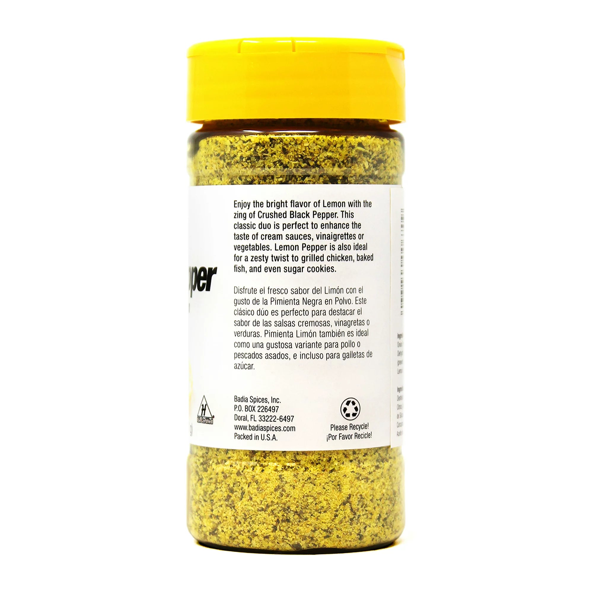 Badia Limón Pimienta Condimento 6.5 oz