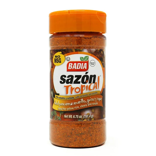 Badia Sazón Tropical® con Cilantro y Annatto 6.75 oz