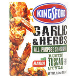 Badia Kingsford Garlic & Herbs All-Purpose Seasoning 5.5 oz