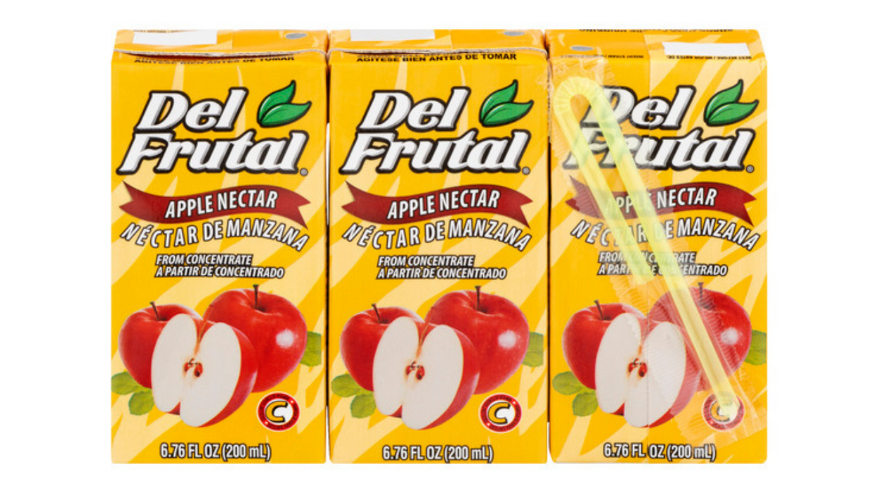 Del Frutal Néctar de Manzana pack 3 200 ml