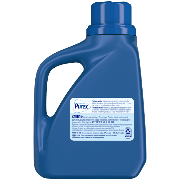 Purex 4 in 1 + Oxi Concentrated Detergent 29 loads 43.5 fl oz