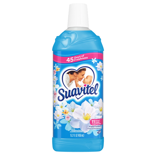 Suavitel Suavizante Líquido Flores De Campo - 11 Cargas Pequeñas