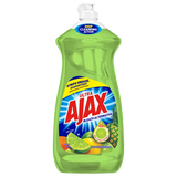 AJAX Liquid Dish Soap Vinegar and Lime 28 Fluid Ounce