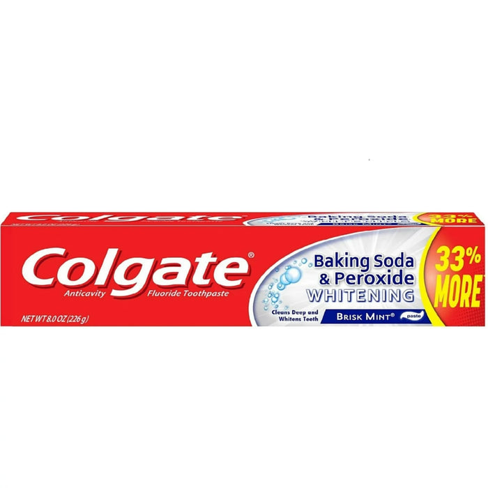 Colgate Peroxide Whitening Toothpaste 8 Oz