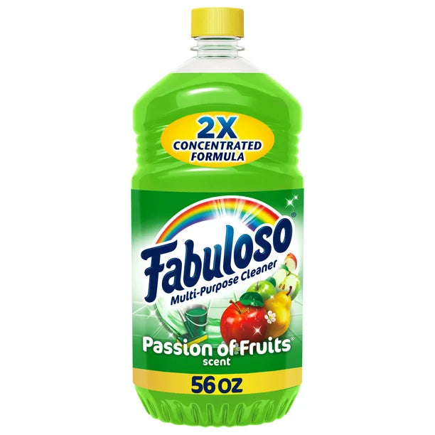 Fabuloso® Multi-Purpose Cleaner 2X Concentrated Formula Passion of Fruits Scent 56 fl oz