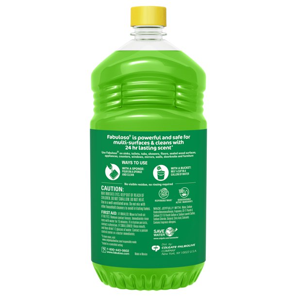 Fabuloso® Multi-Purpose Cleaner 2X Concentrated Formula Passion of Fruits Scent 56 fl oz