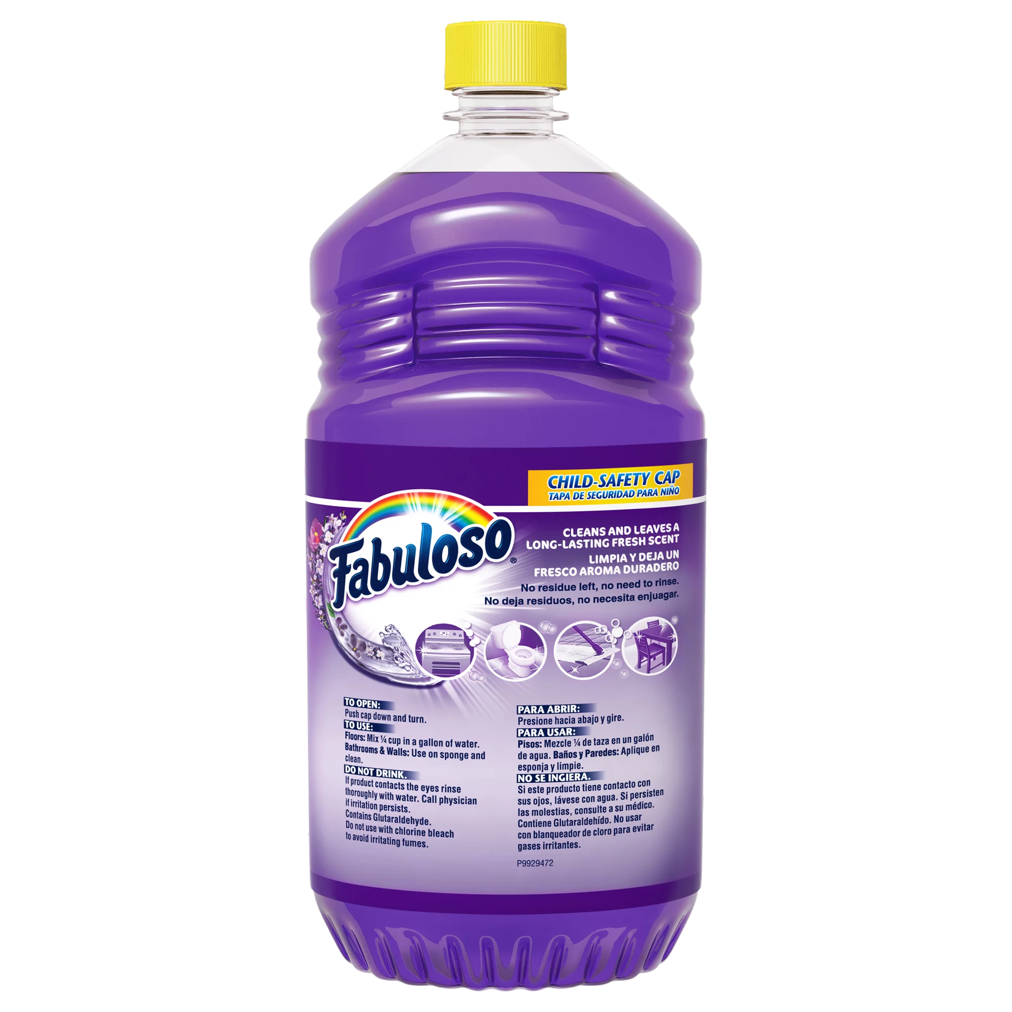 Fabuloso® Multi-Purpose Cleaner 2X Concentrated Formula Lavender Scent 56 fl oz