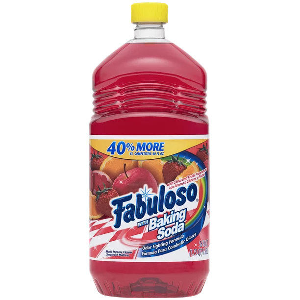 Fabuloso Líquido Limpiador multiusos Bicarbonato de sodio - 56 fl oz