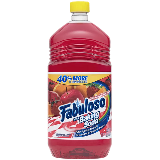 Fabuloso Líquido Limpiador multiusos Bicarbonato de sodio - 56 fl oz