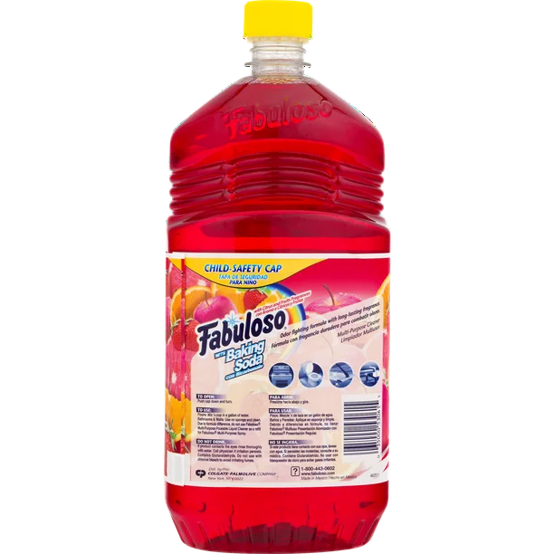 Fabuloso Líquido Limpiador multiusos Bicarbonato de sodio - 56 fl oz