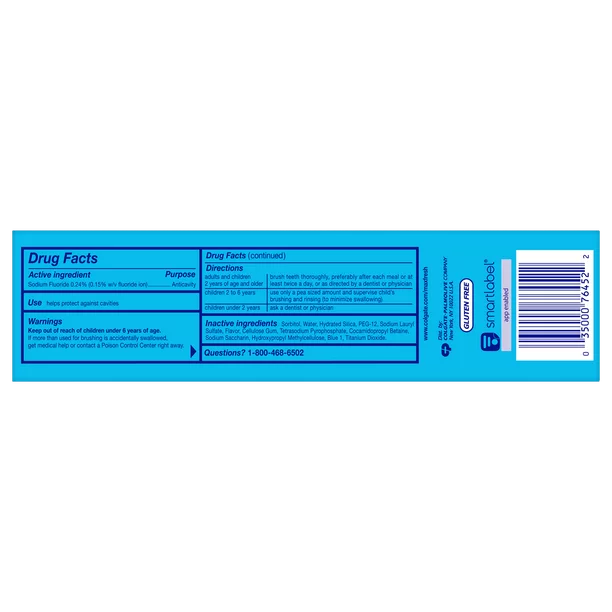 Colgate MaxFresh Pasta dental quitamanchas Cool Mint 6 oz