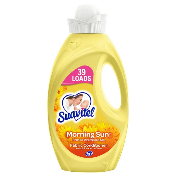 Suavitel Liquid Fabric Suavizante Morning Sun 46 oz