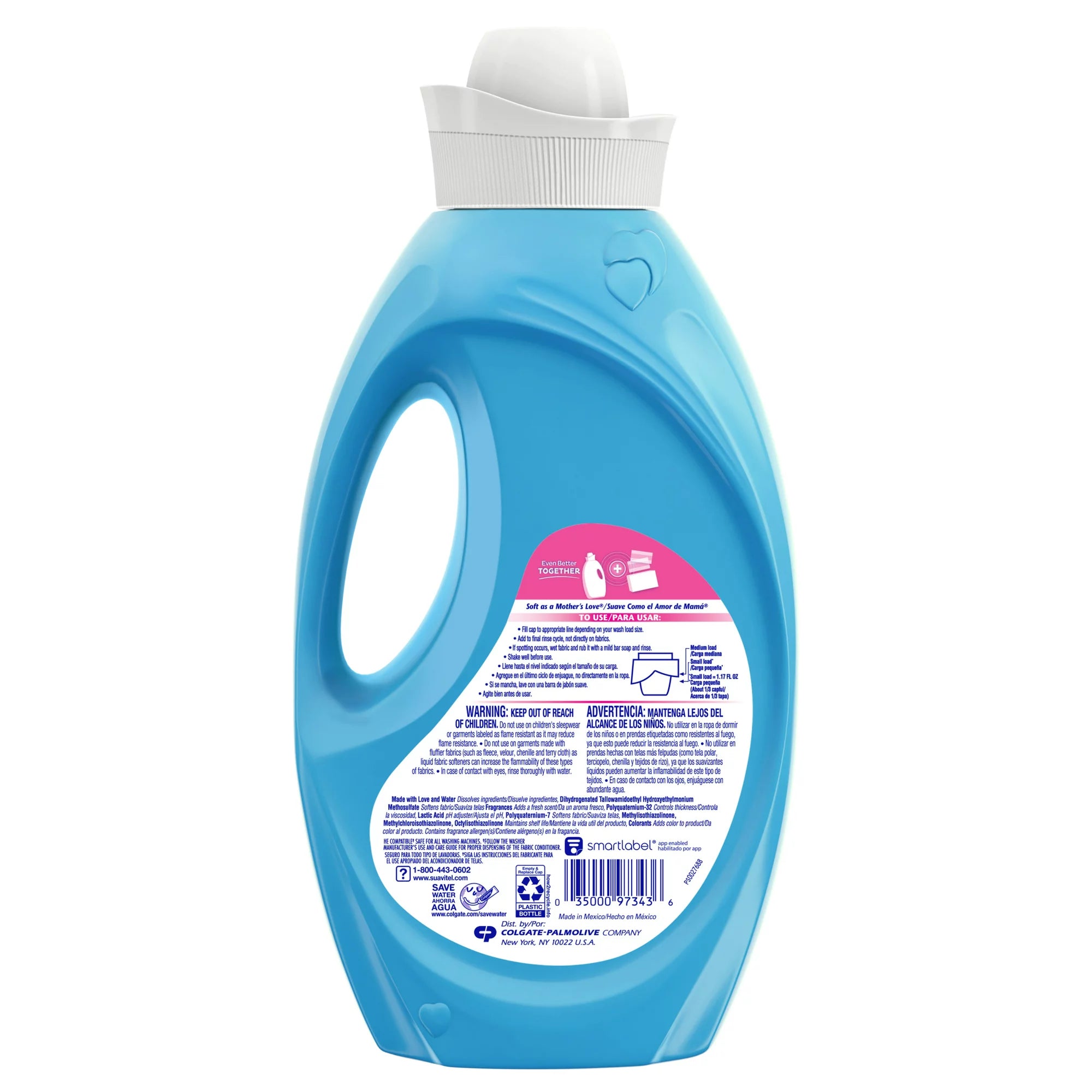 Suavitel Liquid Fabric Softener Field Flowers 46 oz