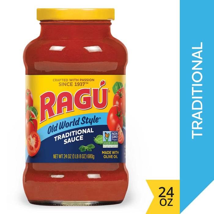 Ragu Old World Style Traditional Sauce Made with Olive Oil 24 OZ