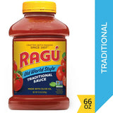Salsa tradicional estilo ragú del viejo mundo hecha con aceite de oliva 66 OZ