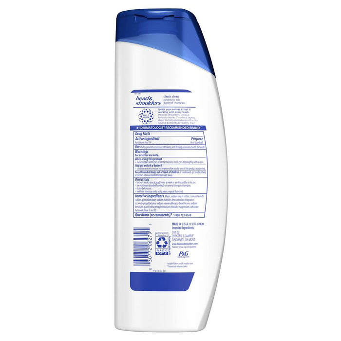 Head & Shoulders 2-in-1 Shampoo Conditioner Classic Clean 23.7 oz