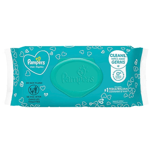 Pampers Fragrance Free Wipes 72 count