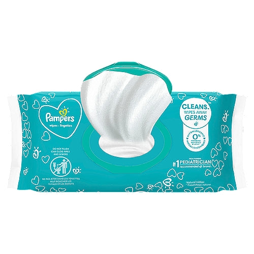 Pampers Fragrance Free Wipes 72 count