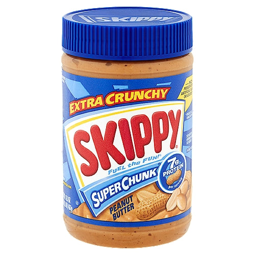 Skippy Extra Crunchy Super Chunk Peanut Butter 16.3 oz