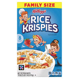 Kellogg's Rice Krispies Original Cold Breakfast Cereal 18 oz