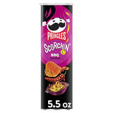 Pringles Scorchin' BBQ Potato Crisps Chips 5.5 oz