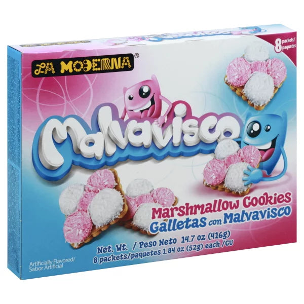 La Moderna Marshmallow Cookies 8 packets 14.7 oz