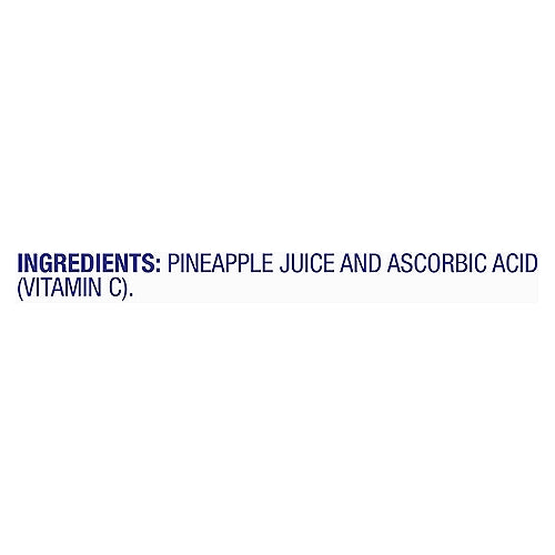 Dole All Natural 100% Pineapple Juice 46 fl oz Can