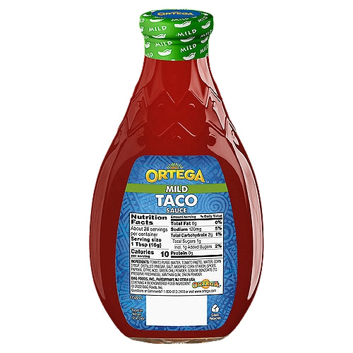 Ortega Taco Sauce - Mild 16 oz