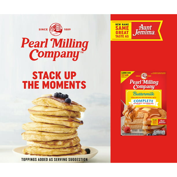 Pearl Milling Company Complete Buttermilk Pancake &amp; Waffle Mix tamaño grande 32 oz